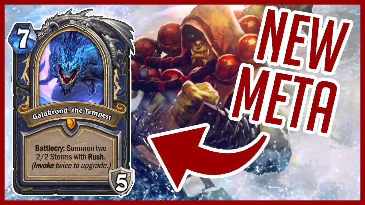 Galakrond Shaman | Start of a New Meta | Hearthstone Top Decks | Ashes of Outland