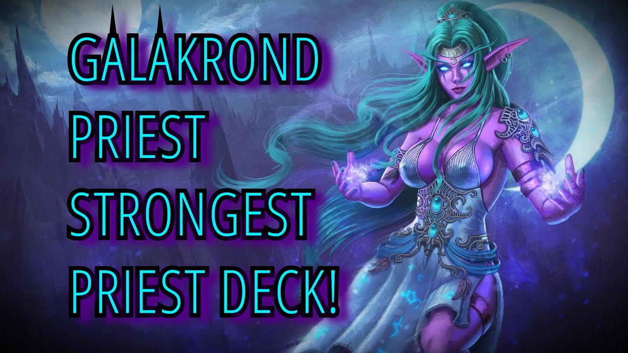 HEARTHSTONE THE STRONGEST PRIEST DECK! (Ashes of Outland) Galakrond Priest