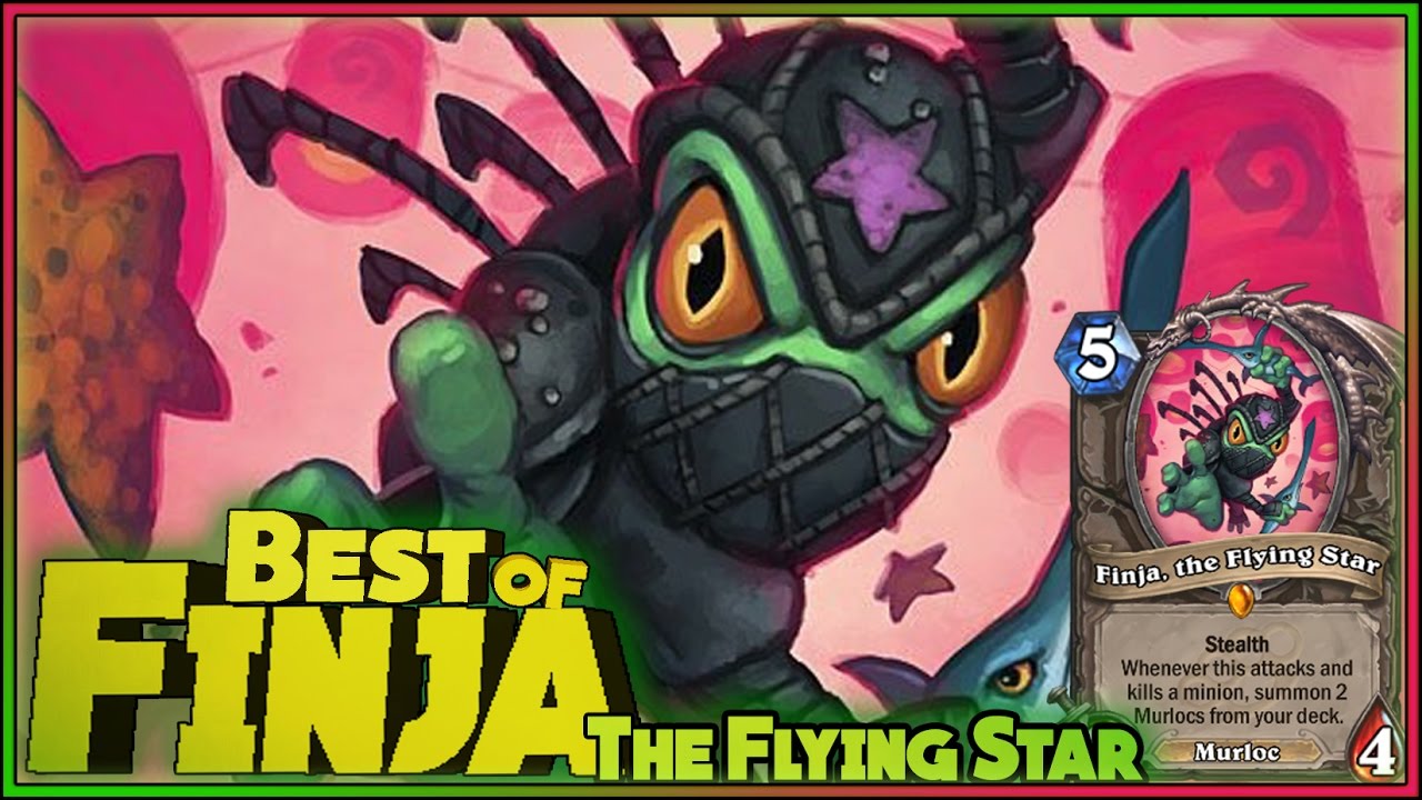 Hearthstone - Best of Finja The Flying Star - Funny and lucky Rng Moments