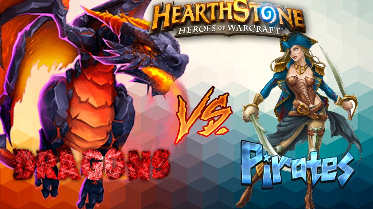 Hearthstone: Битва Пираты VS Драконы  "Хартстоун"