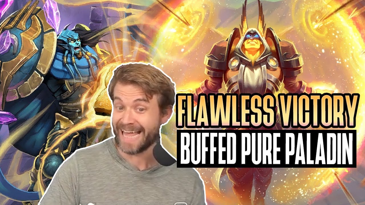 (Hearthstone) Buffed Pure Paladin and the Flawless Victory