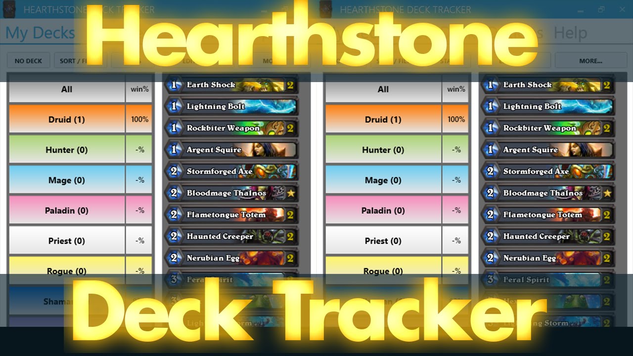Hearthstone Deck Tracker Setup - Track your Deck's Cards & Stats!