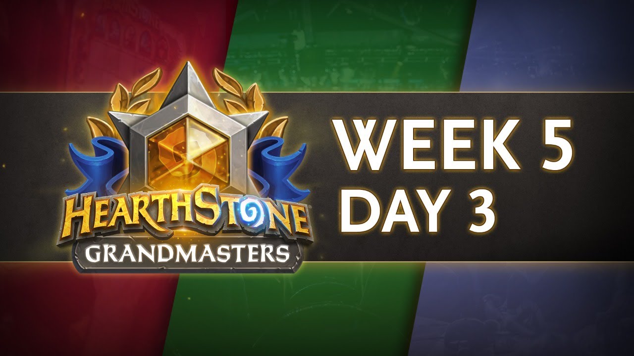 Hearthstone Grandmasters Season 1 Week 5 Day 3
