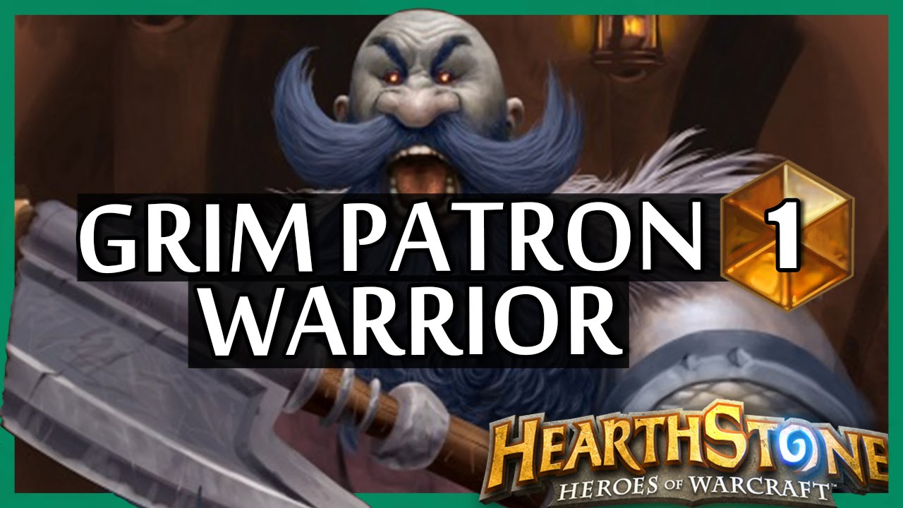 Hearthstone Grim Patron Warrior #1 - Tough deck to play