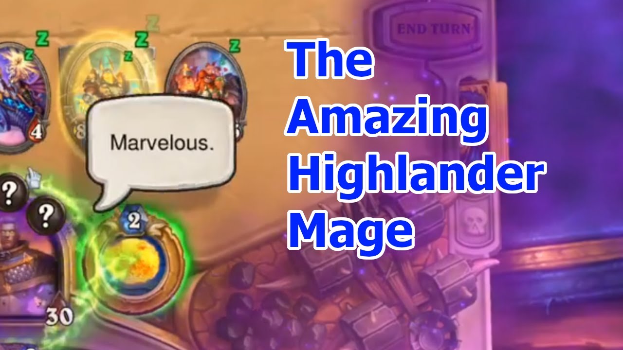 How To Highlander Mage deck in Legend - Standard Hearthstone