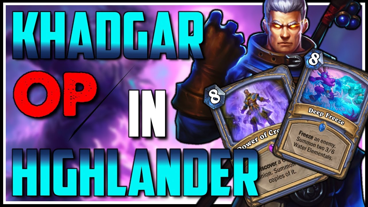 Khadgar Highlander Mage Deck Guide and Gameplay | Hearthstone | Ashes of Outland