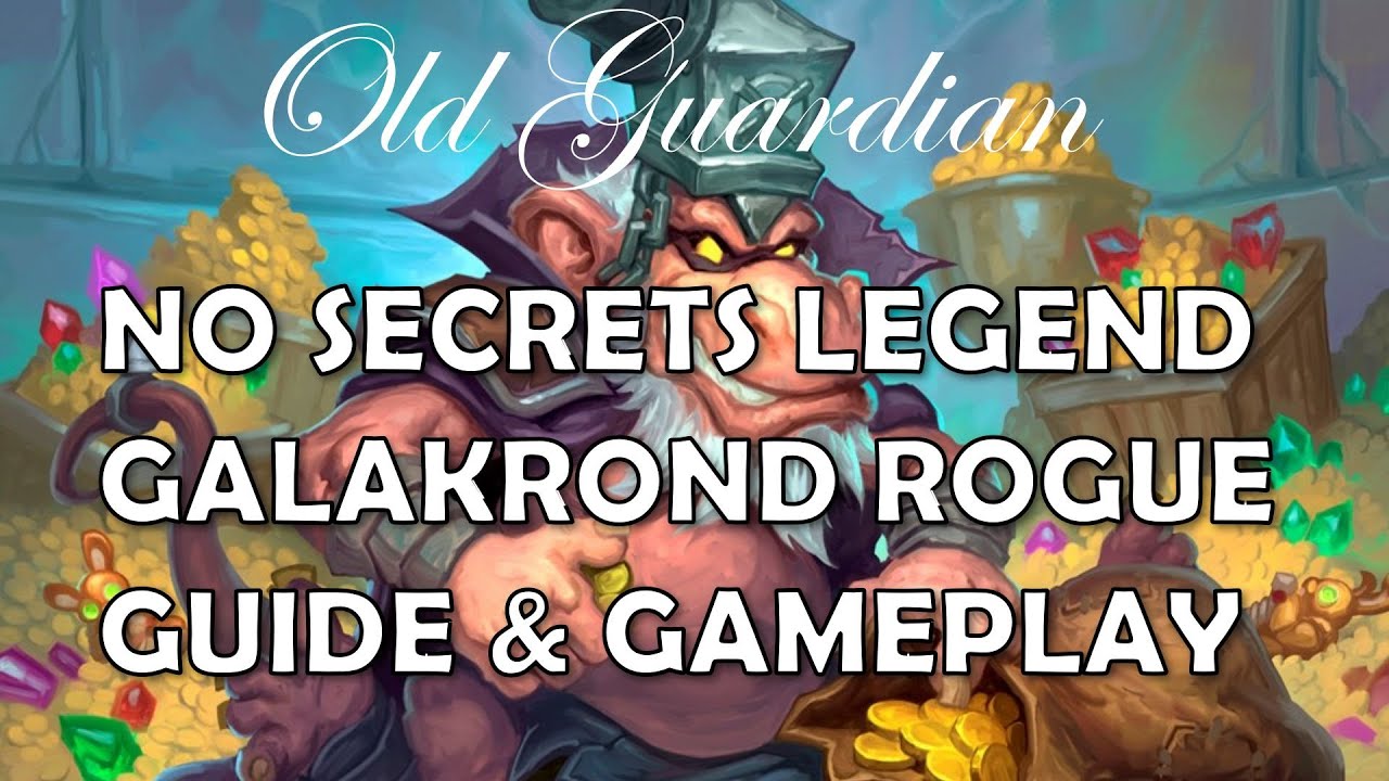 Legend Galakrond Rogue deck guide and gameplay (Hearthstone Ashes of Outland)