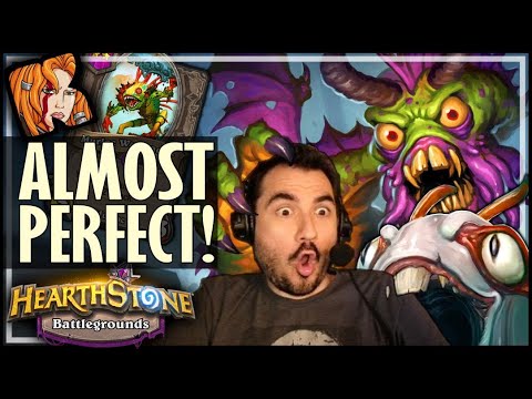 ONE OFF PERFECT WITH THE WOCK! - Hearthstone Battlegrounds
