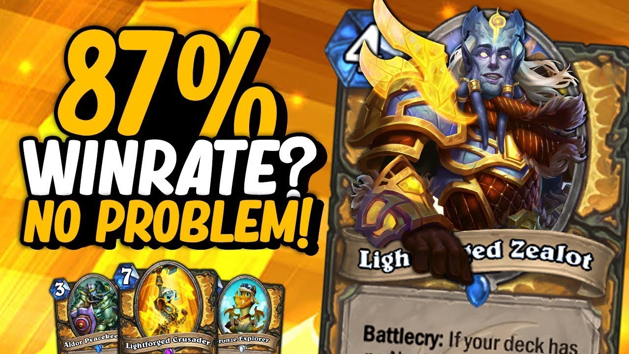 Pure Libram Paladin Deck Ashes of Outland Hearthstone