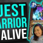 QUEST WARRIOR IS A REAL DECK! | Hearthstone Ashes of Outland