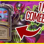 Quest Warlock | Insane Comback | Hearthstone Best Deck | Ashes of Outland