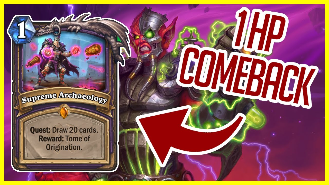 Quest Warlock | Insane Comback | Hearthstone Best Deck | Ashes of Outland
