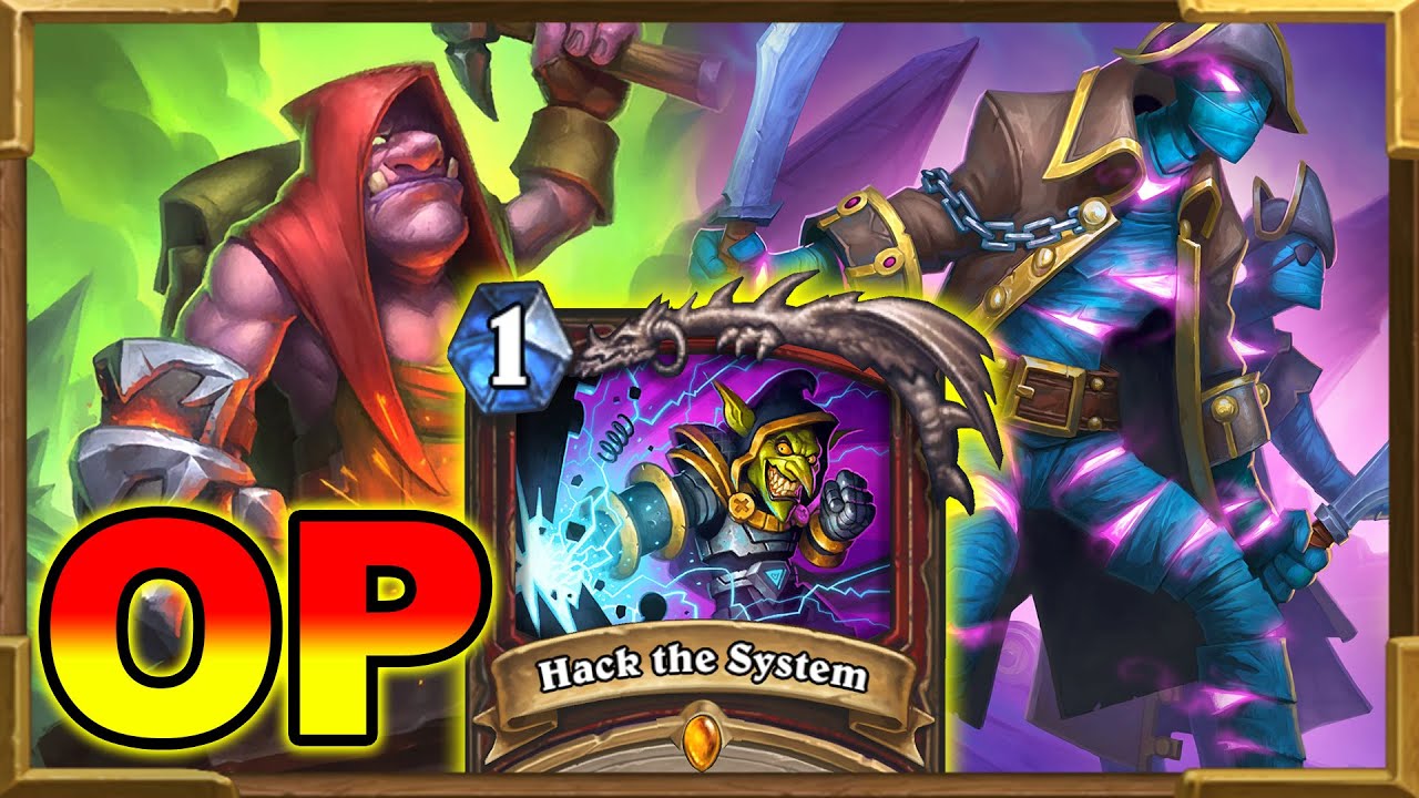 Quest Warrior Is Crazy! "Hack the System" Is The New Broken Deck! Ashes of Outland | Hearthstone