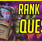 Rank 81 Legend Warlock Deck | Hearthstone | Quest OTK Warlock | Ashes of Outland