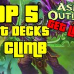 TOP 5 DECKS TO CLIMB TO LEGEND MAY 2020 | GUIDES FOR THE BEST DECKS | HEARTHSTONE