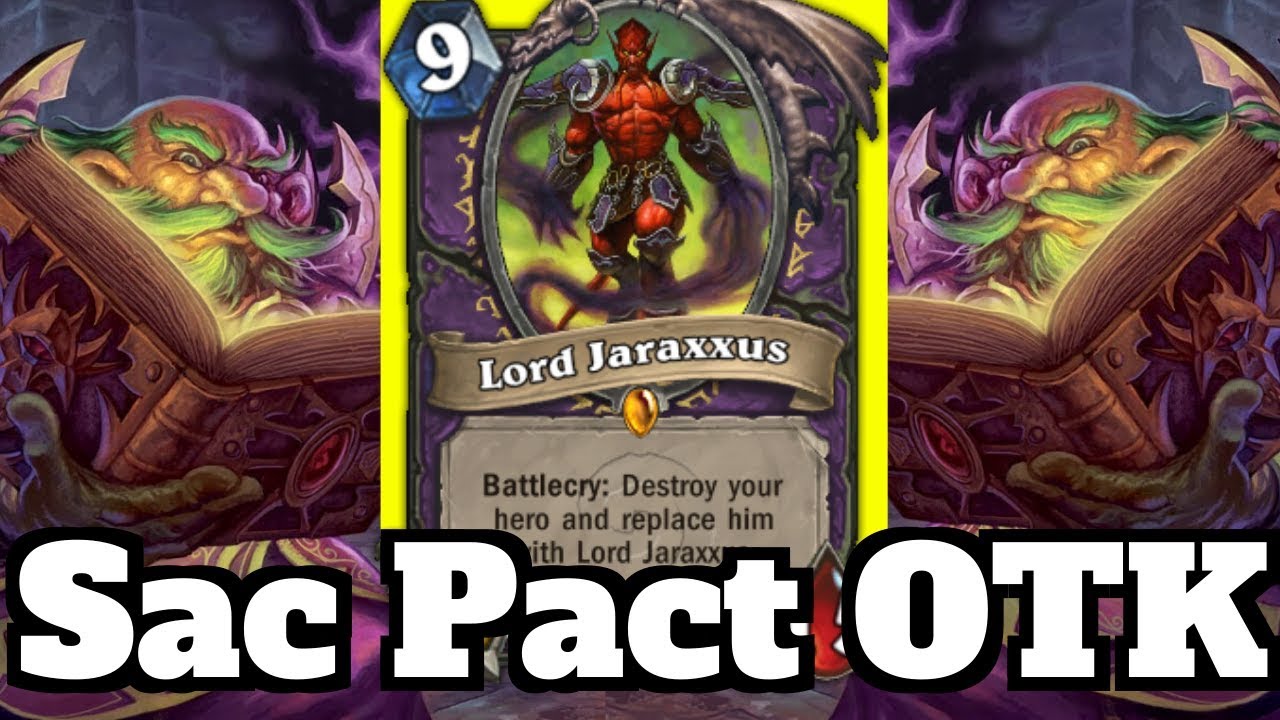 Turning the Opponent into Jaraxxus! Sacrificial Pact OTK! | Hearthstone