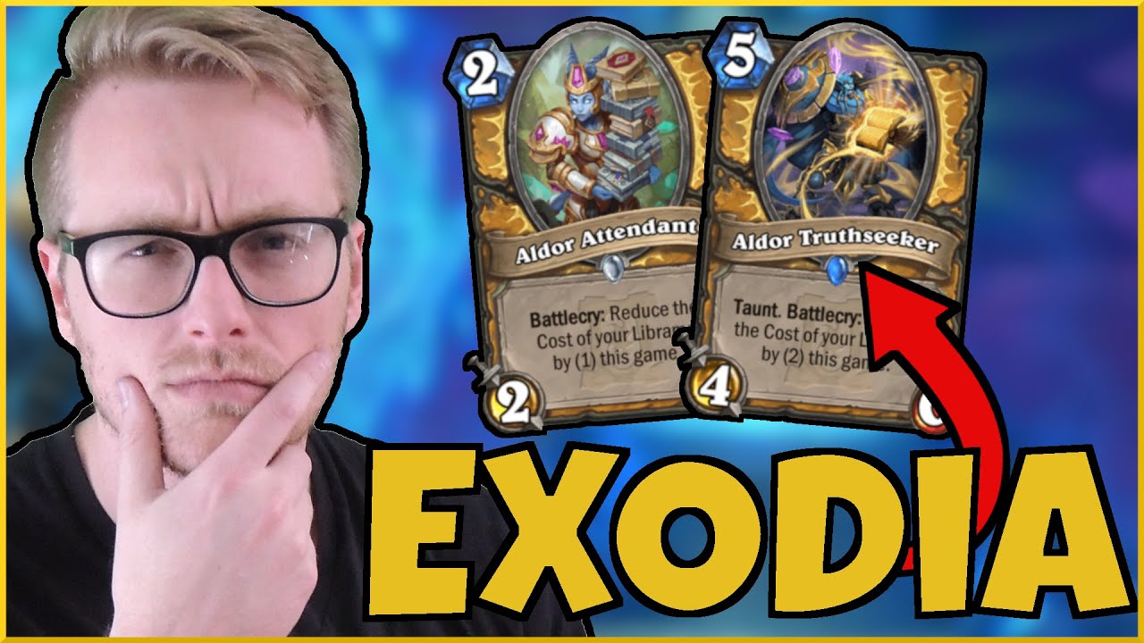 UTHER and His BOOK Club (Libram Exodia OTK Paladin) | Ashes of Outland | Wild Hearthstone