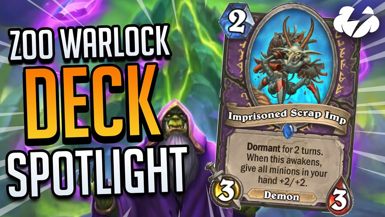 ZOO WARLOCK DECK SPOTLIGHT | Tempo Storm Hearthstone [Ashes of Outland]